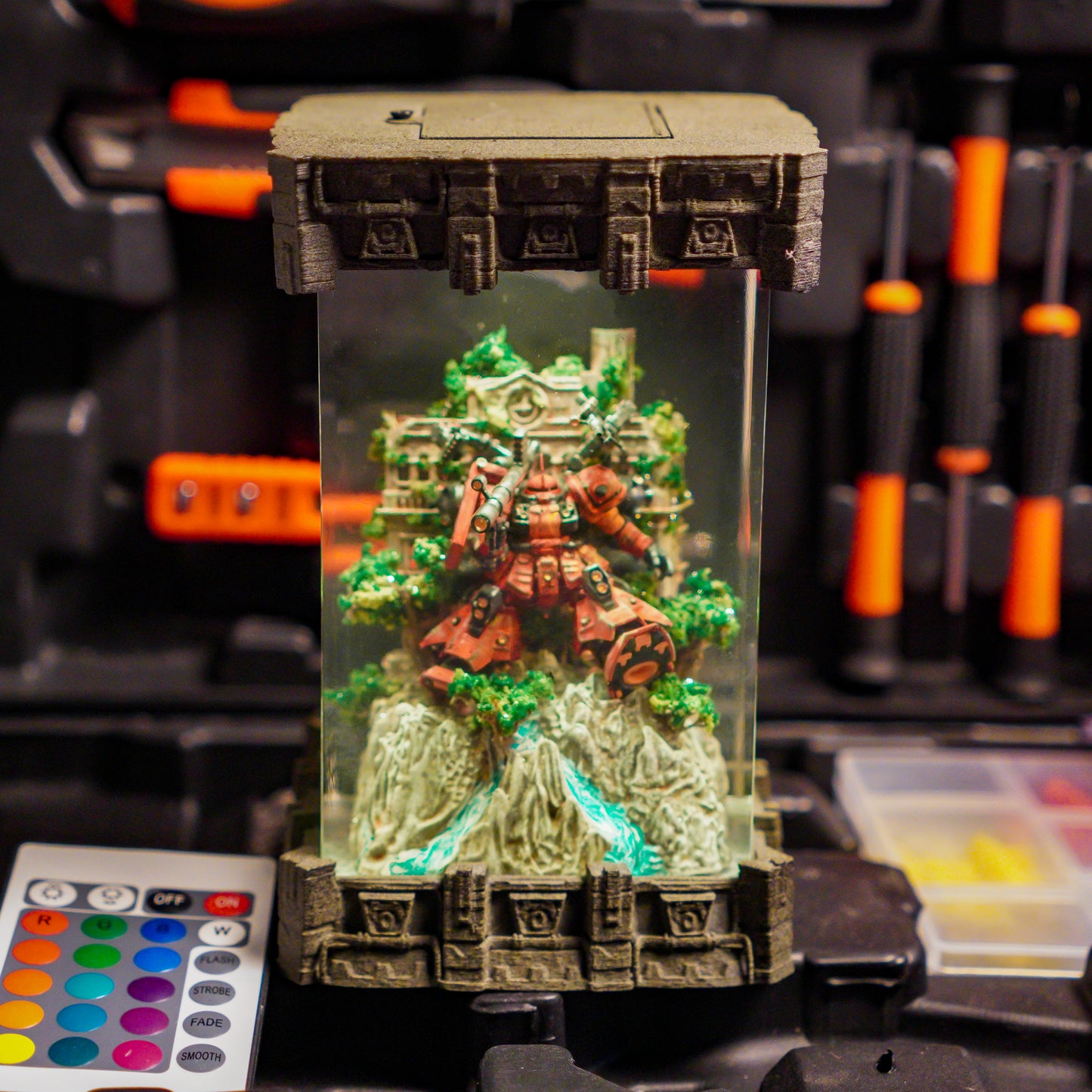 Gundam V3 Resin Lamp
