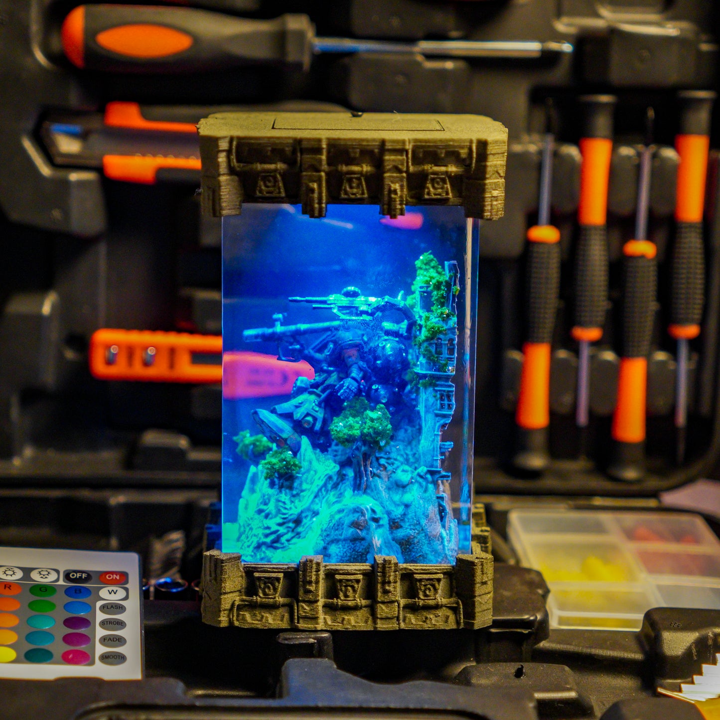 Gundam V3 Resin Lamp