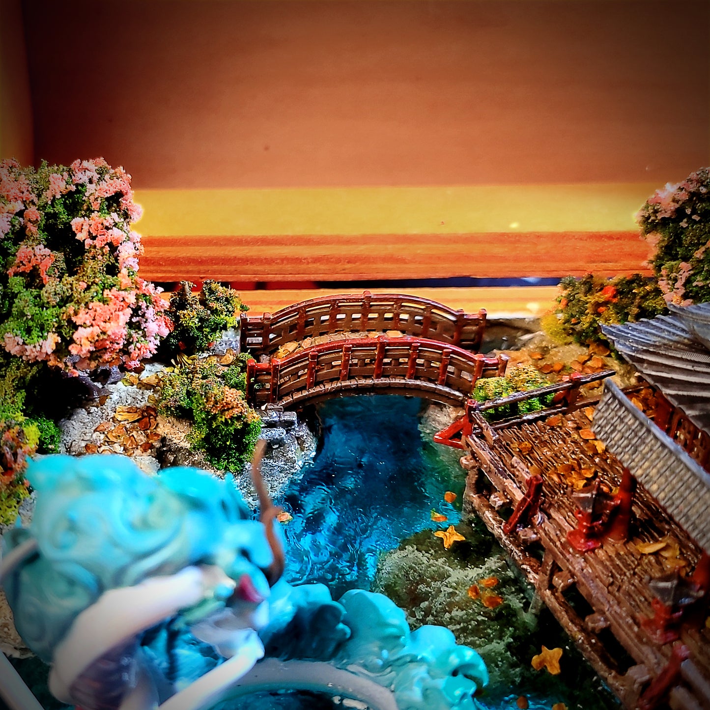 Japanese Dragon Light Box