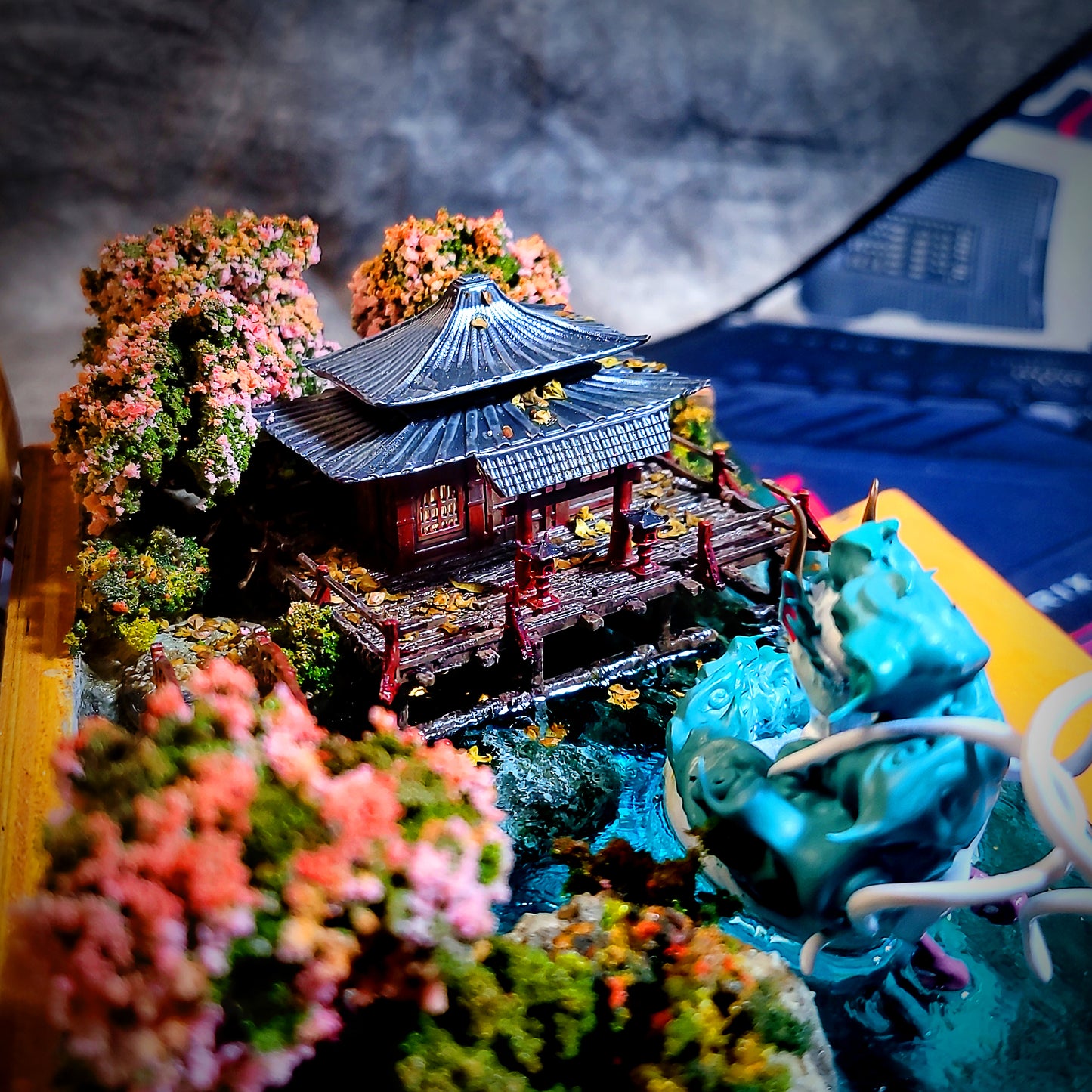 Japanese Dragon Light Box