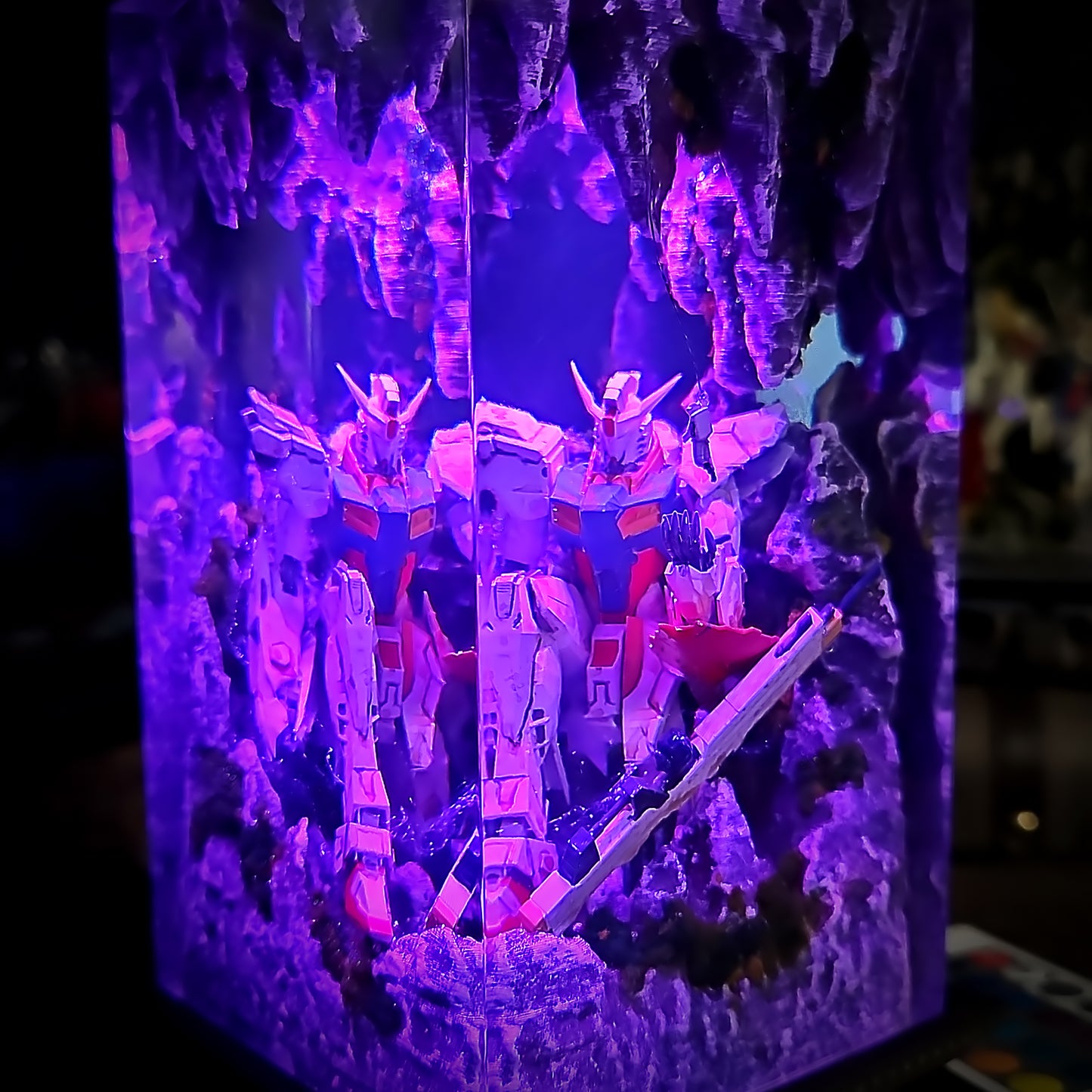 Gundam v1 Resin Lamp