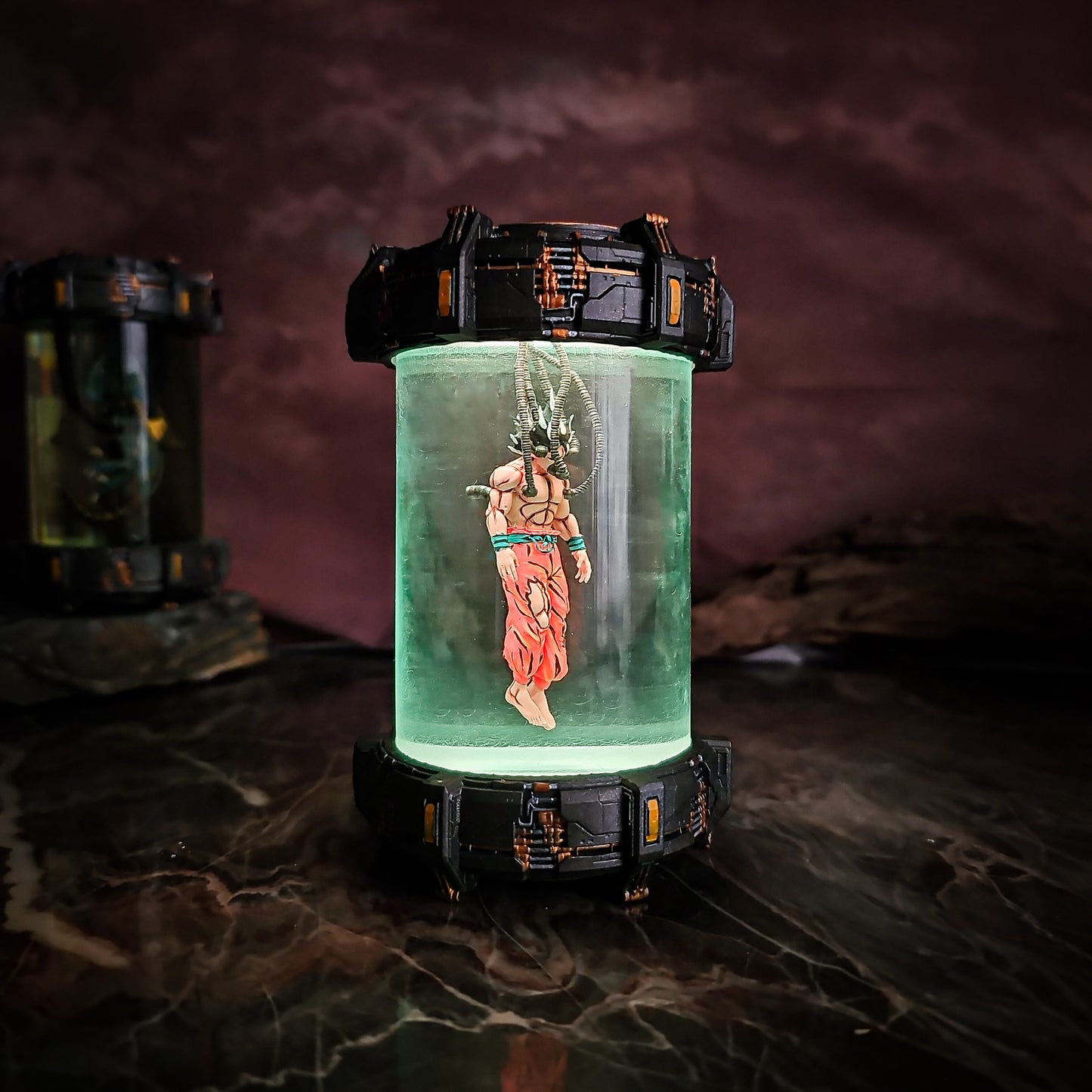 Goku - Dragon Ball Z Biolab Resin Lamp