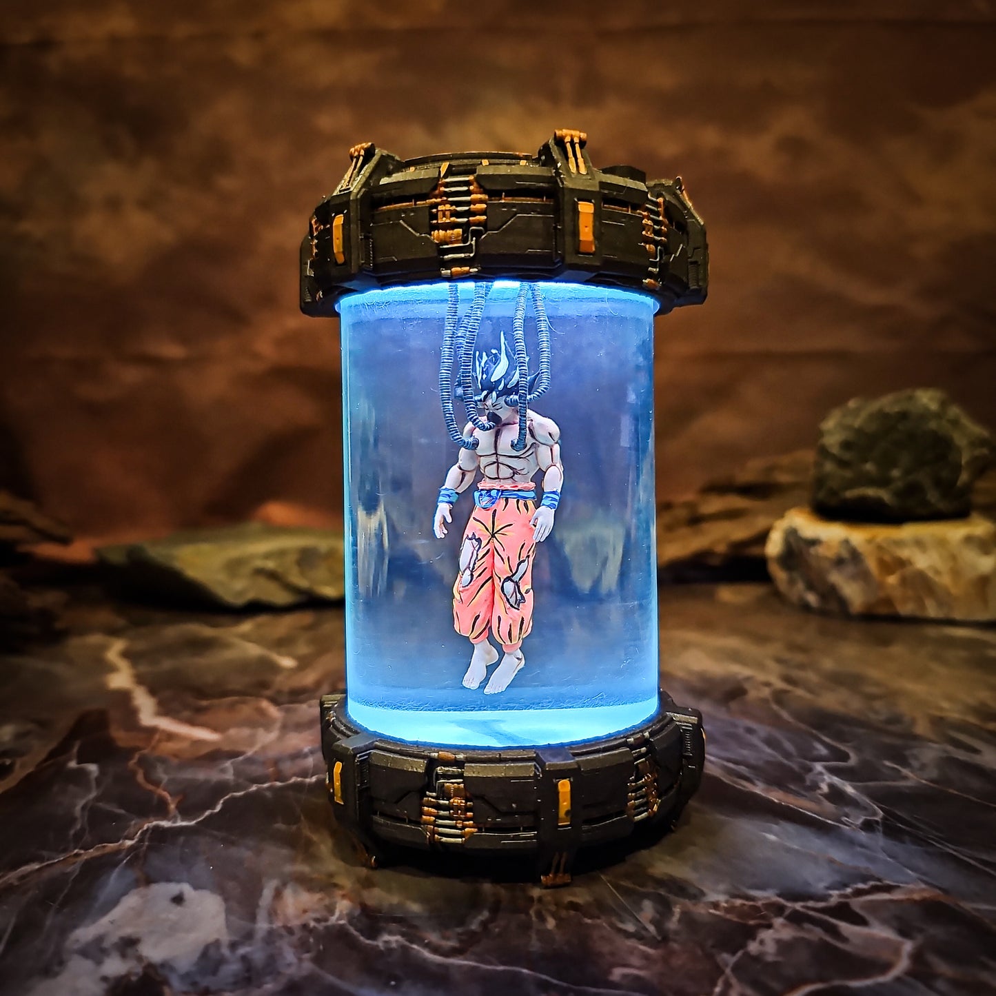 Goku - Dragon Ball Z Biolab Resin Lamp