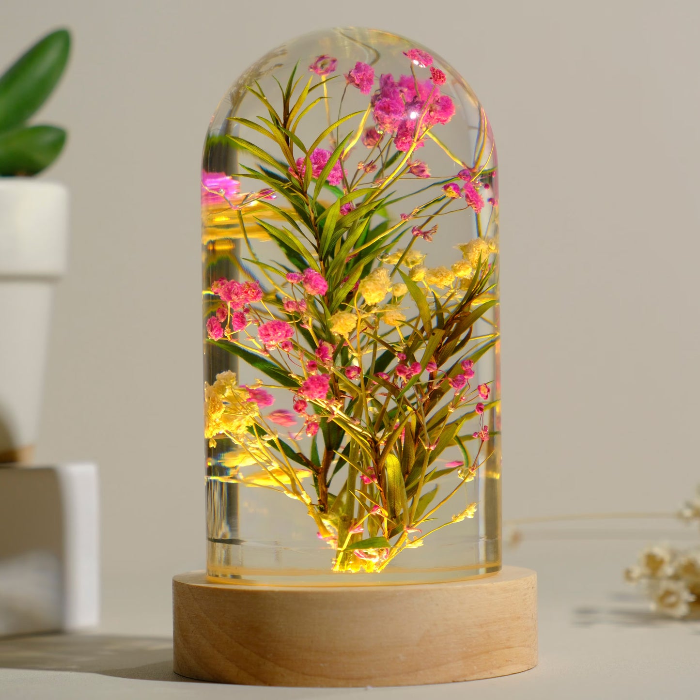 BABY FLOWERS- Handmade Lamp