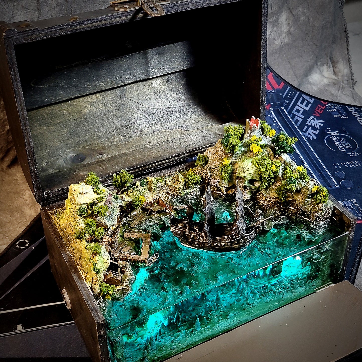 Pirate Post Light Box