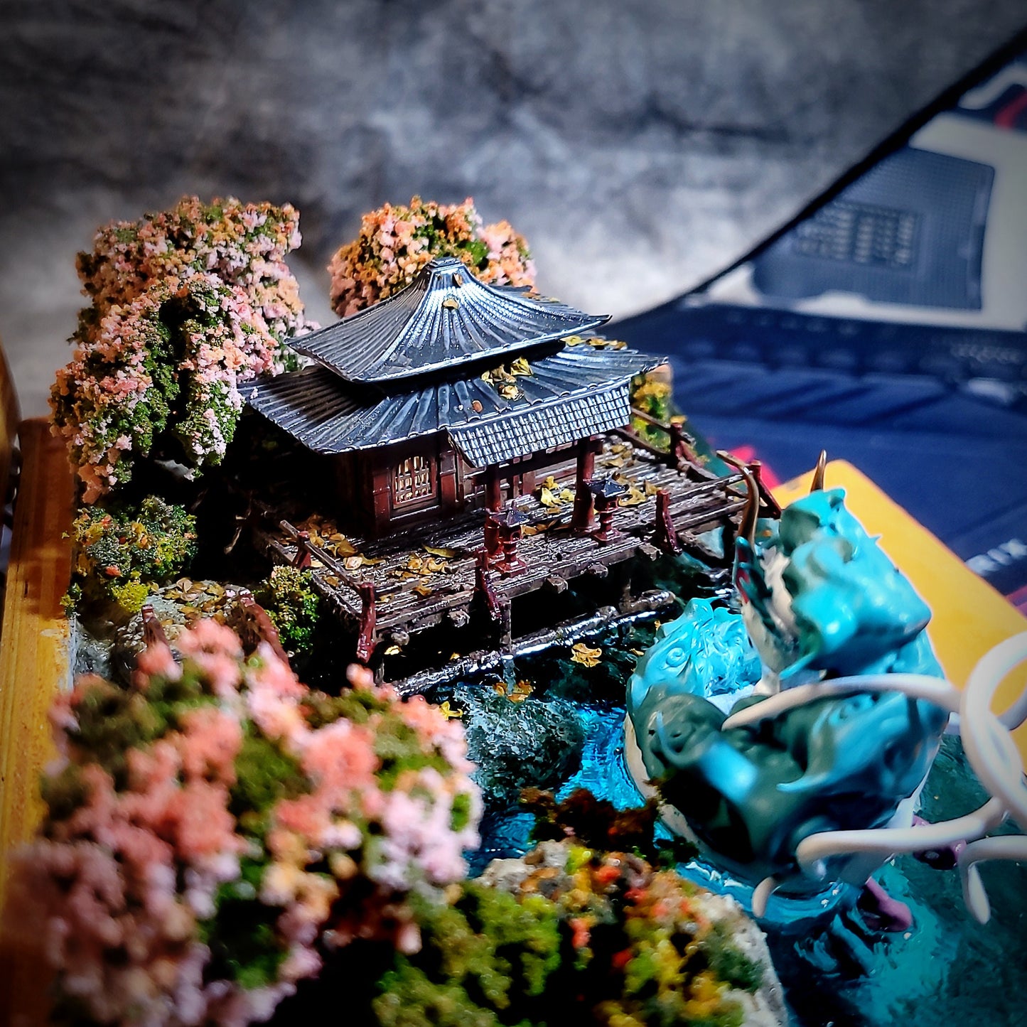 Japanese Dragon Light Box
