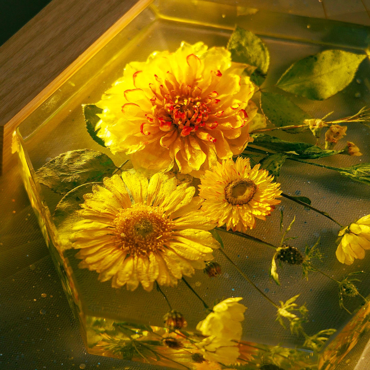 SUNFLOWERS V3 - Handmade Lamp