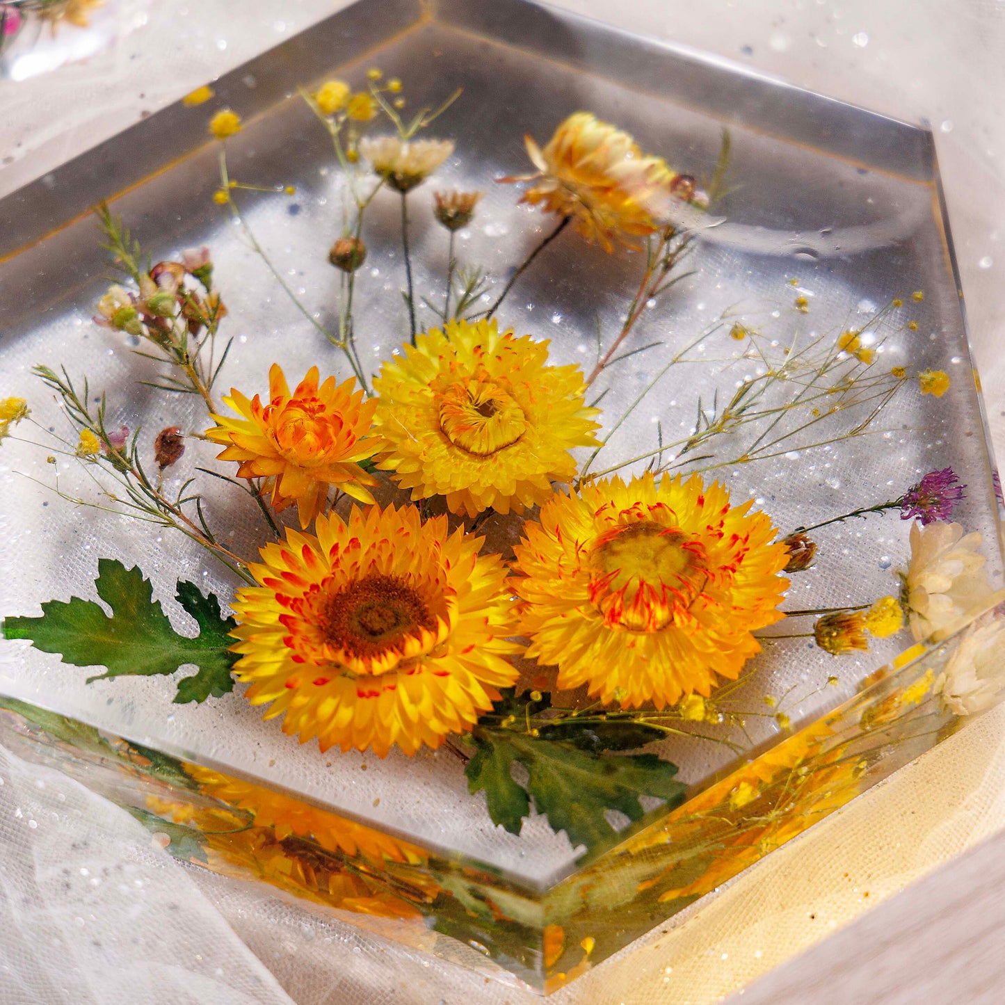 SUNFLOWERS - Handmade Lamp