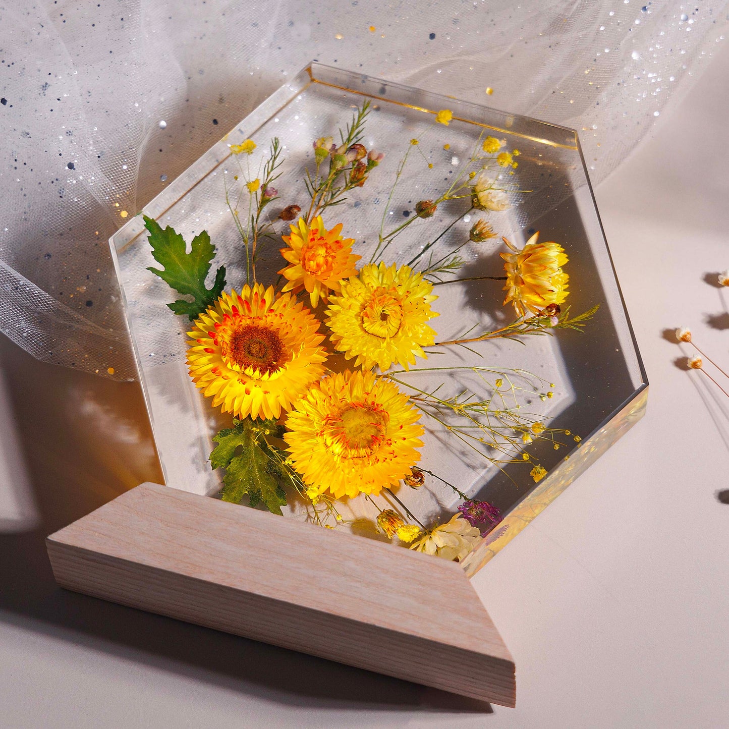SUNFLOWERS - Handmade Lamp