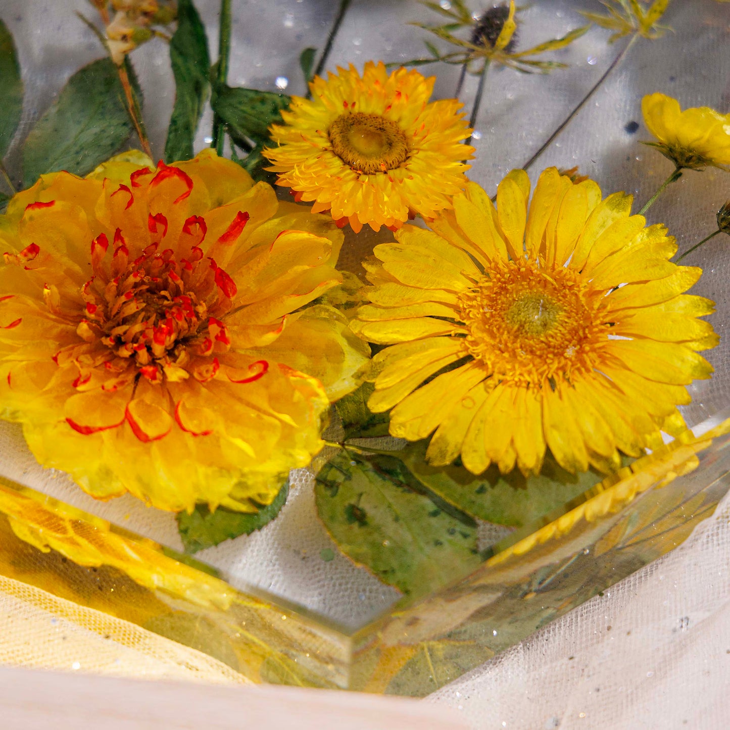 SUNFLOWERS V3 - Handmade Lamp
