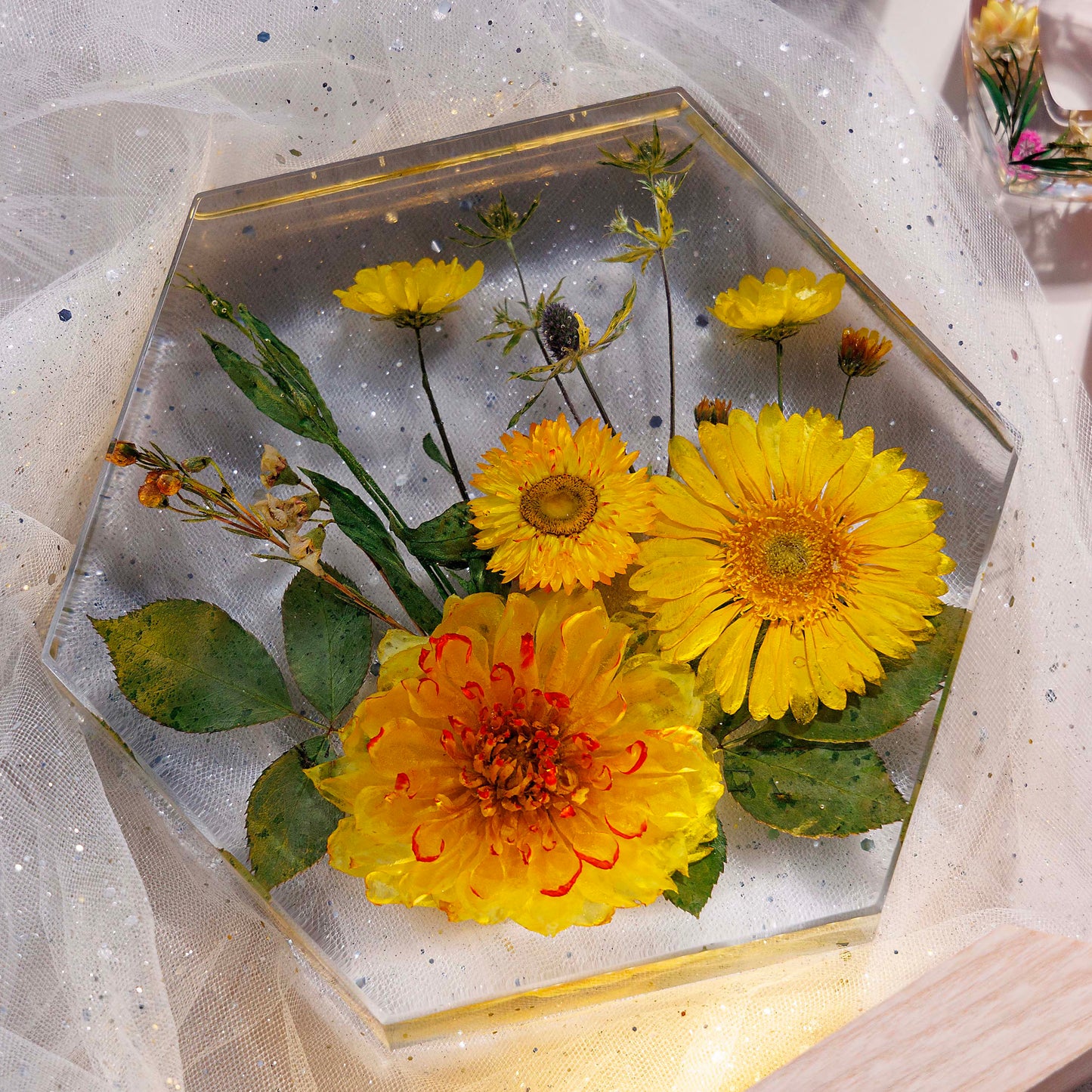 SUNFLOWERS V3 - Handmade Lamp