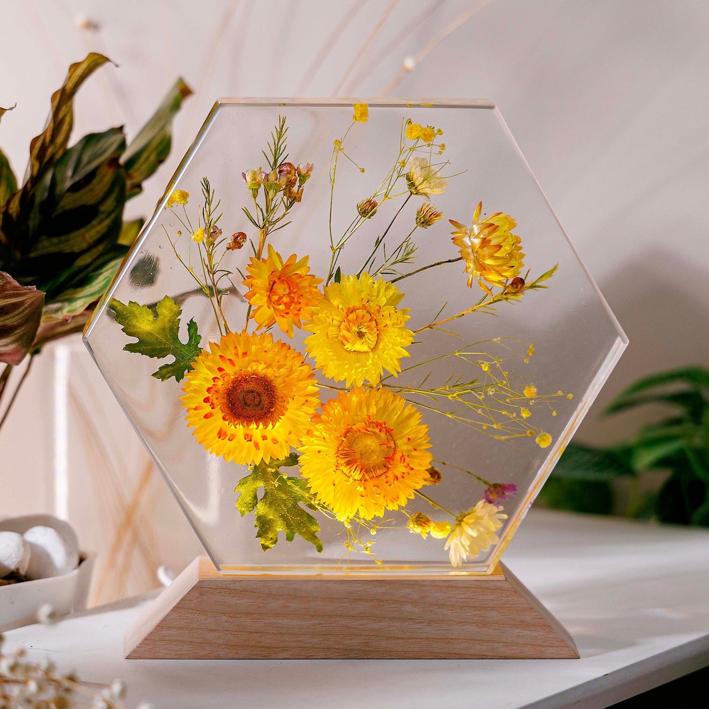 SUNFLOWERS - Handmade Lamp
