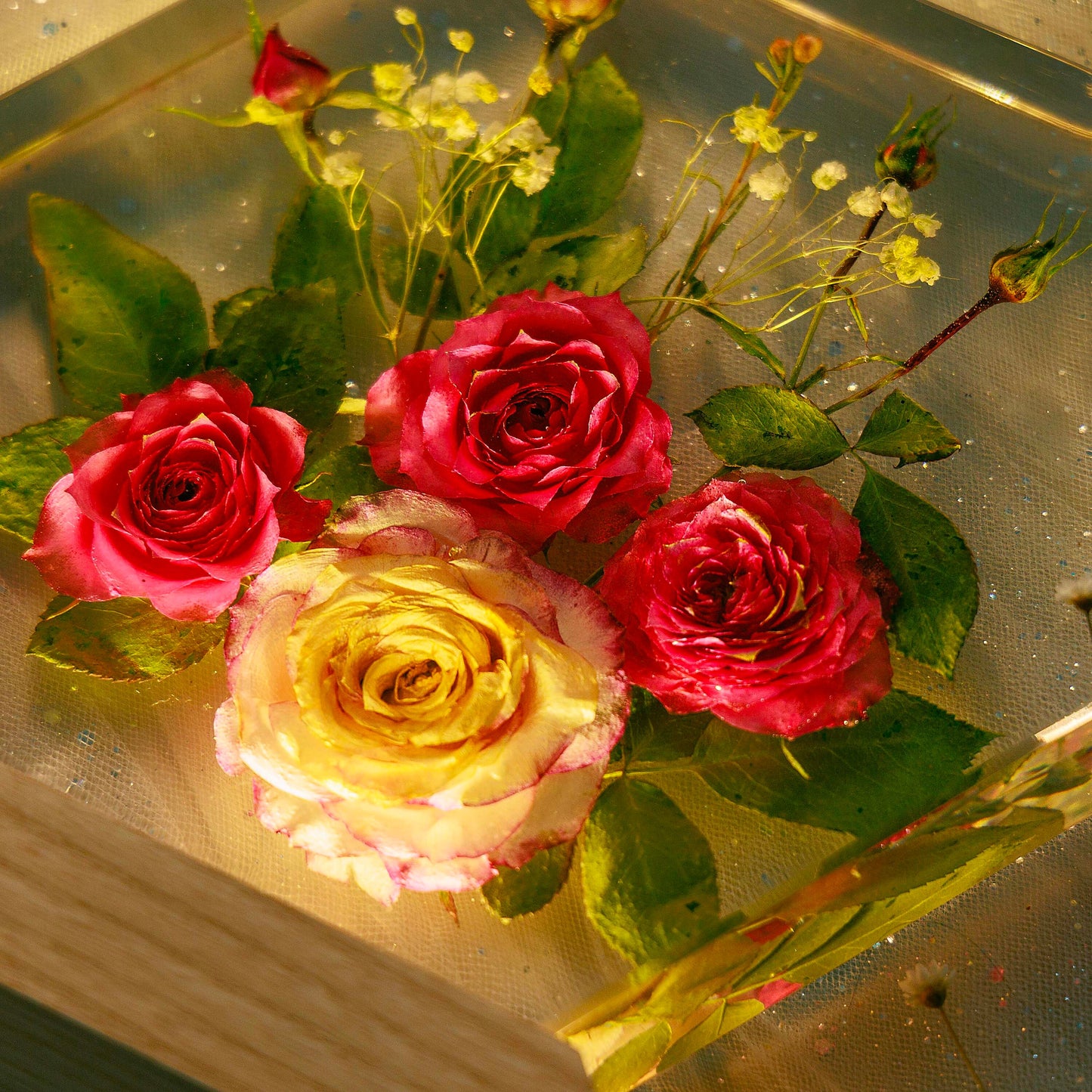 ROSE FLOWERS V2 - Handmade Lamp