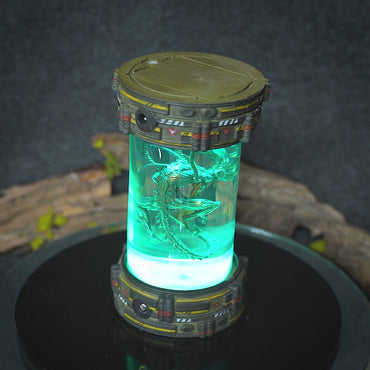 Alien Xenomorph Biolab Resin Lamp