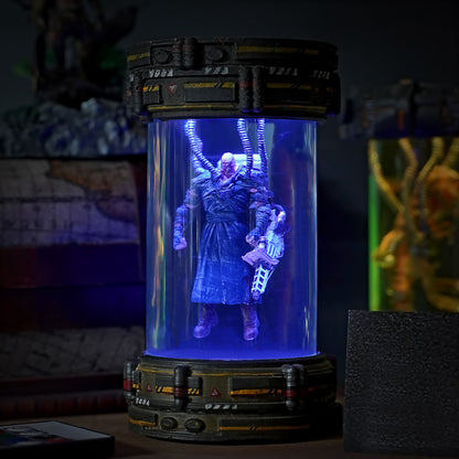 Nemesis Biolab from Resident Evil Resin Lamp, Handmade Epoxy Lamp, Birthday gifft, amine epoxy lamp, Halloween Gift