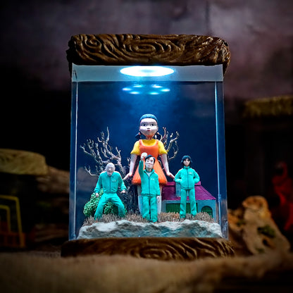 Doll - Squid Game Handmade Resin Lamp