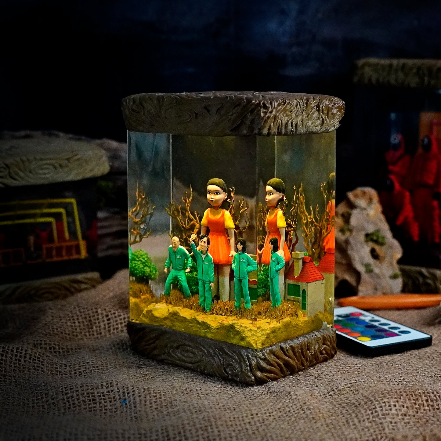 Doll - Squid Game Handmade Resin Lamp