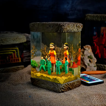 Doll - Squid Game Handmade Resin Lamp