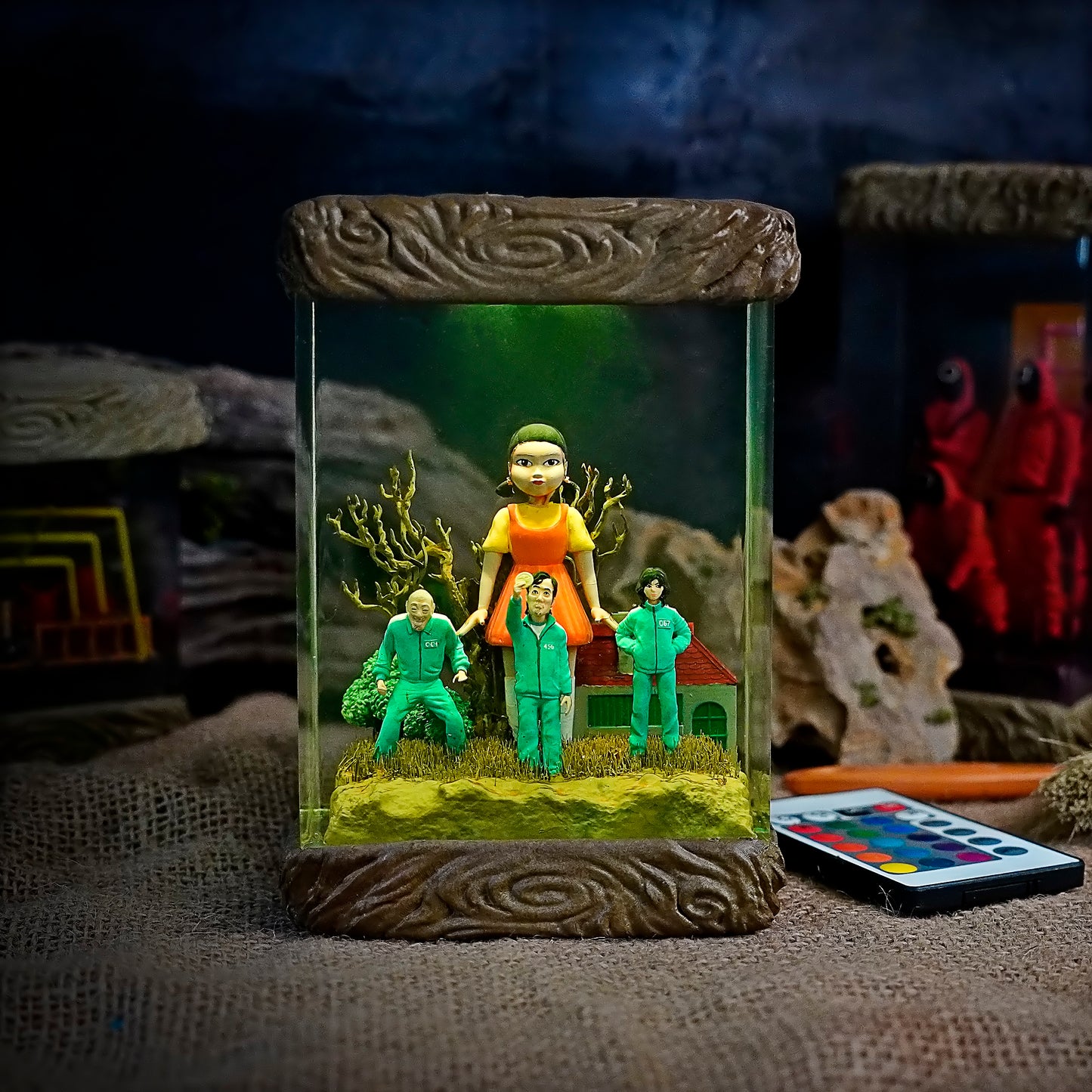 Doll - Squid Game Handmade Resin Lamp