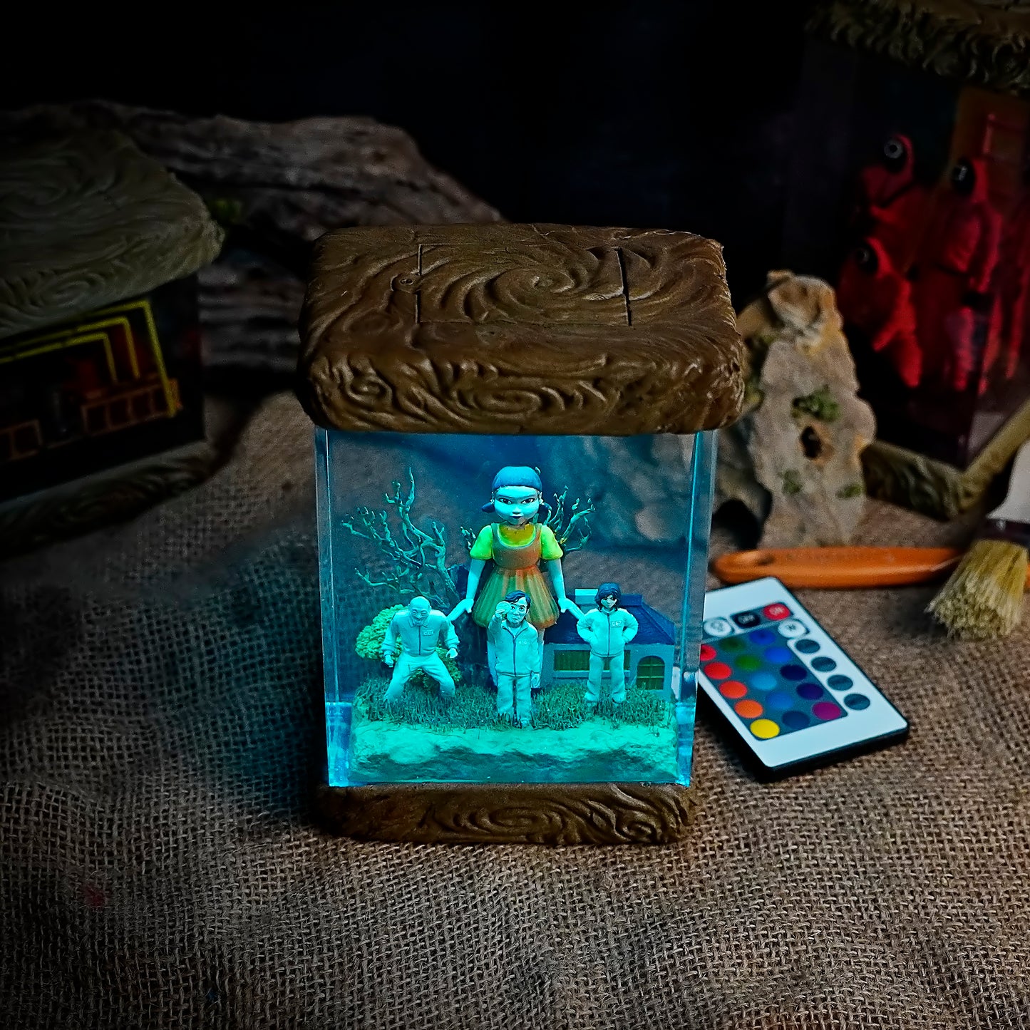 Doll - Squid Game Handmade Resin Lamp