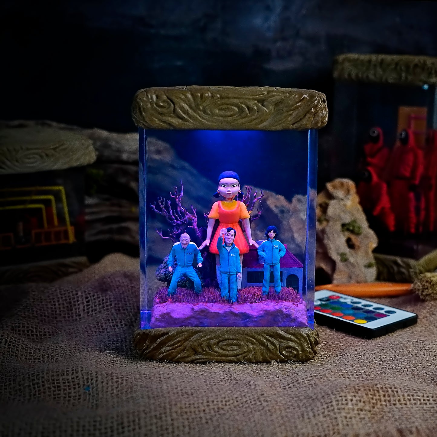 Doll - Squid Game Handmade Resin Lamp
