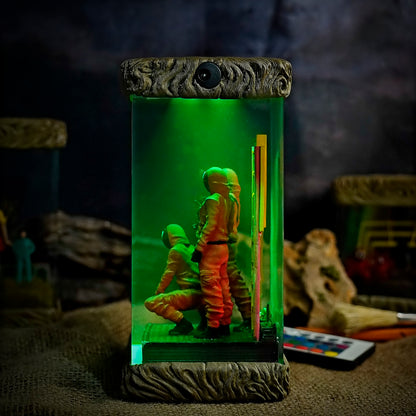 Pink Guards - Squid Game Handmade Resin Lamp