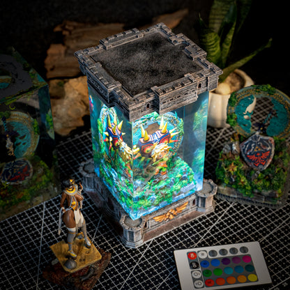 The Legend of Zelda Majora's Mask Epoxy Resin Lamp