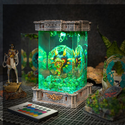 The Legend of Zelda Majora's Mask Epoxy Resin Lamp