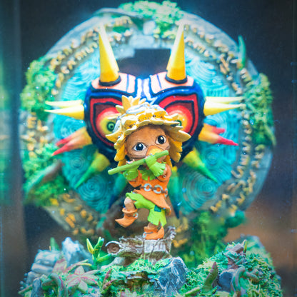 The Legend of Zelda Majora's Mask Epoxy Resin Lamp