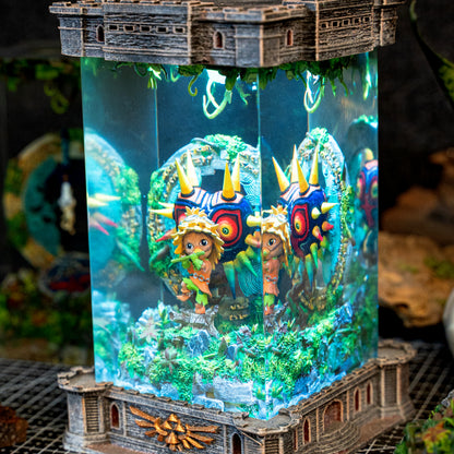 The Legend of Zelda Majora's Mask Epoxy Resin Lamp