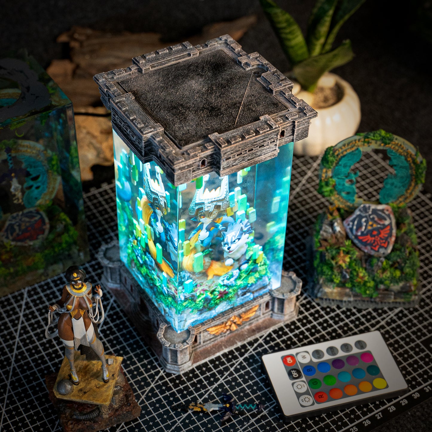 Legend of Zelda Midna Epoxy Resin Lamp