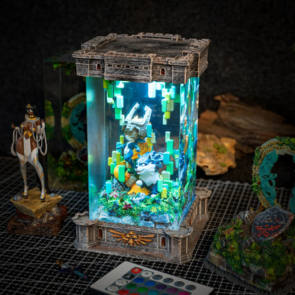 Legend of Zelda Midna Epoxy Resin Lamp