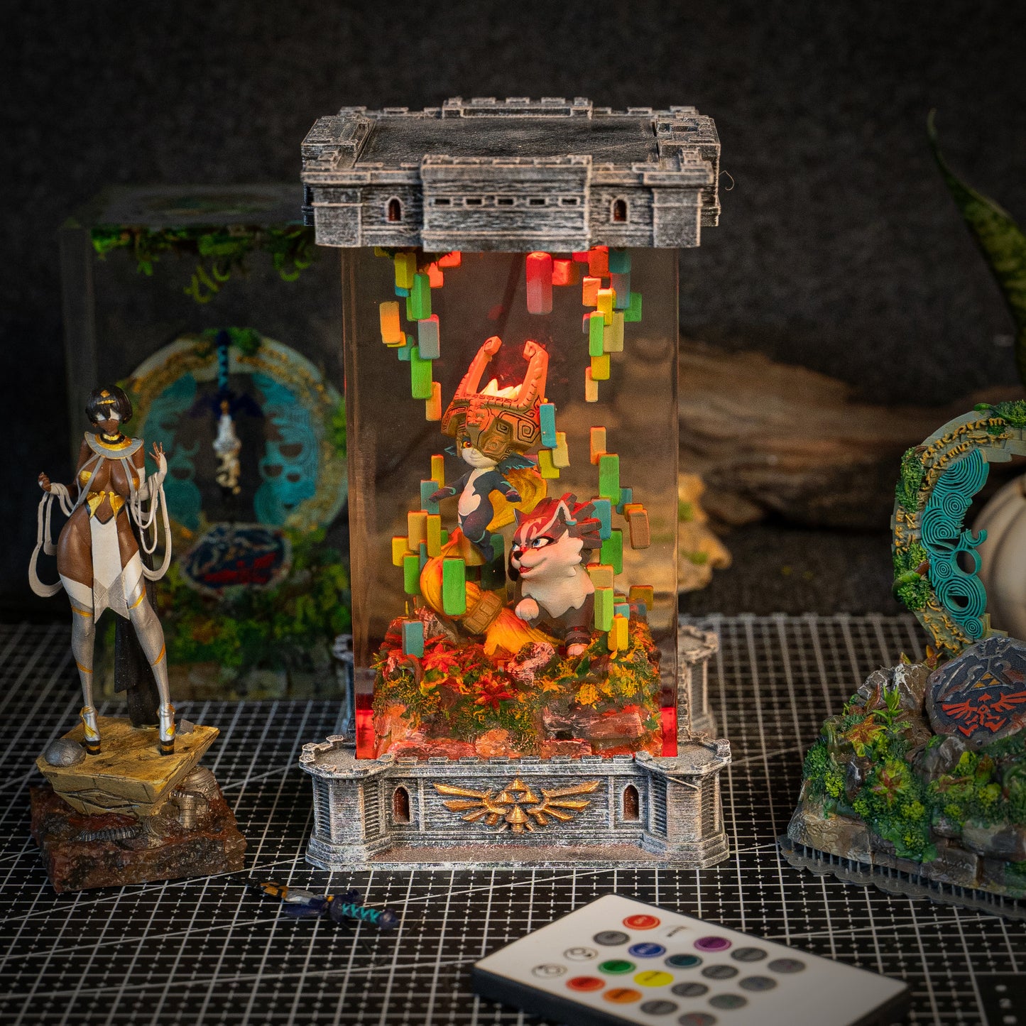 Legend of Zelda Midna Epoxy Resin Lamp