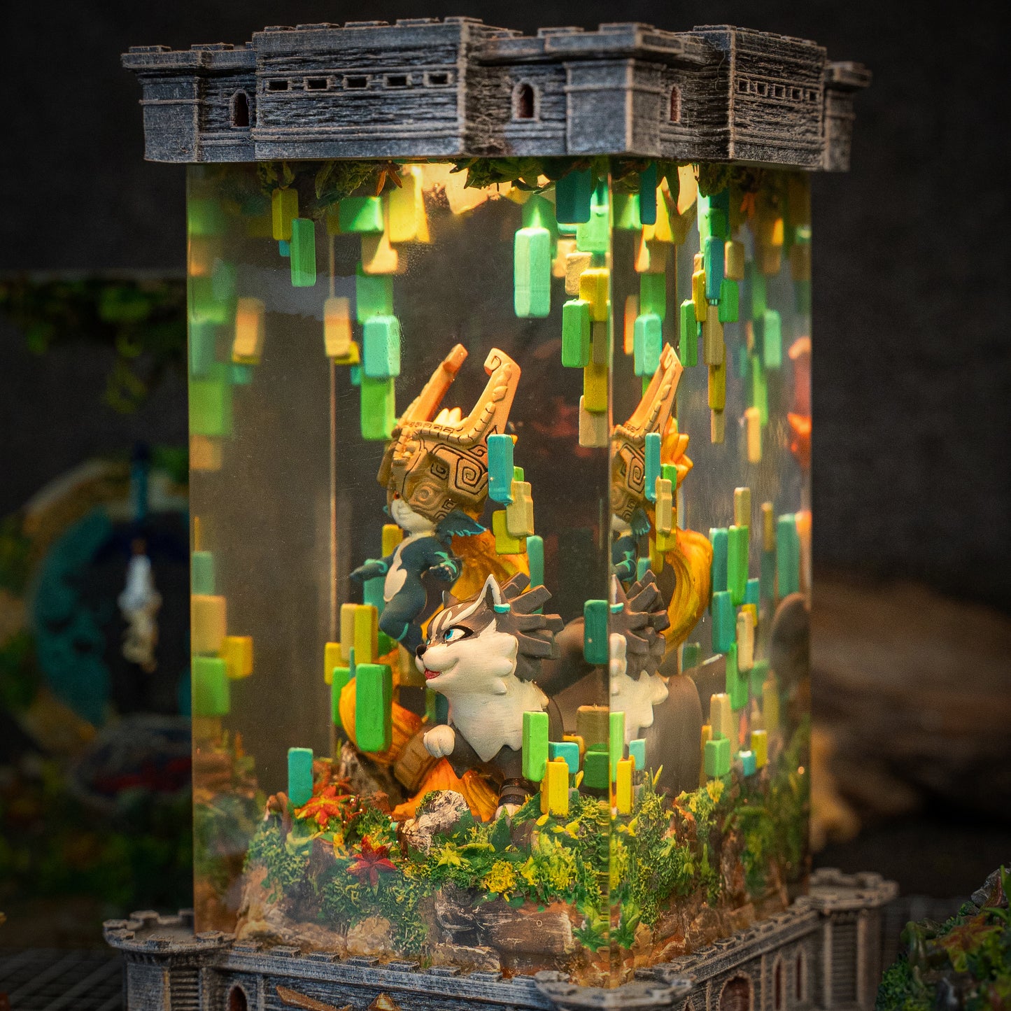 Legend of Zelda Midna Epoxy Resin Lamp