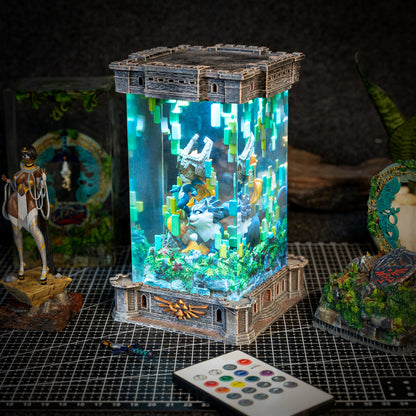 Legend of Zelda Midna Epoxy Resin Lamp