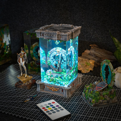 Legend of Zelda Link Epoxy Resin Lamp