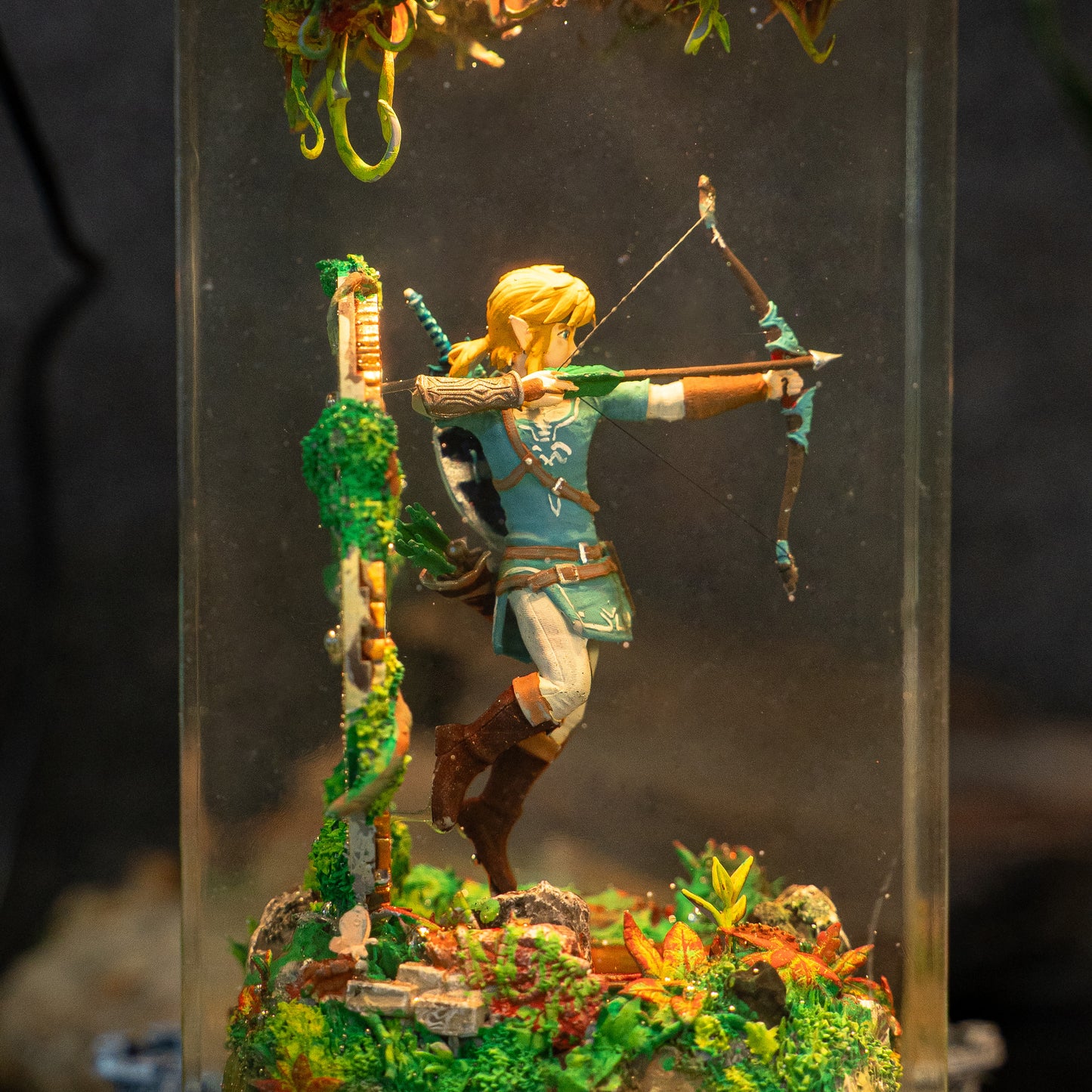 Legend of Zelda Link Epoxy Resin Lamp