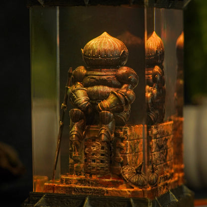 Dark Souls - Siegmeyer of Catarina Handmade Epoxy Lamp