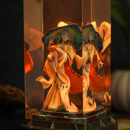 Elden Ring - Ranni the Witch Handmade Epoxy Lamp