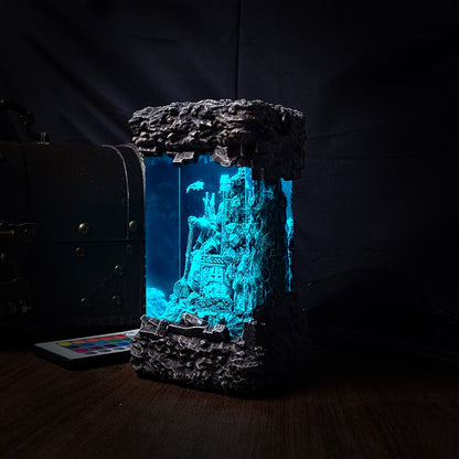 Dwarf lord of the rings lamp