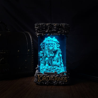 Dwarf lord of the rings lamp