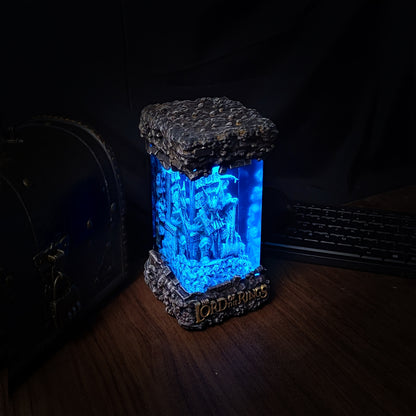 Dwarf lord of the rings lamp