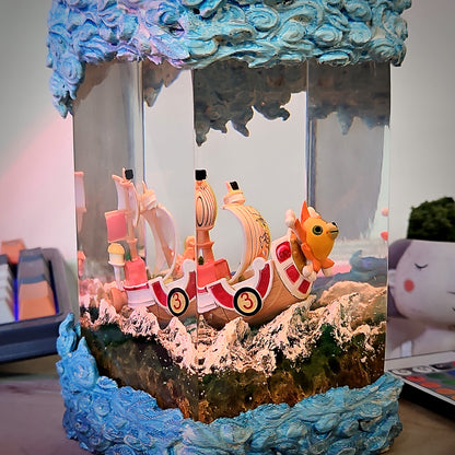 one piece epoxy resin lamp