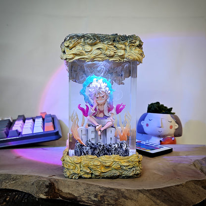 one piece epoxy resin lamp