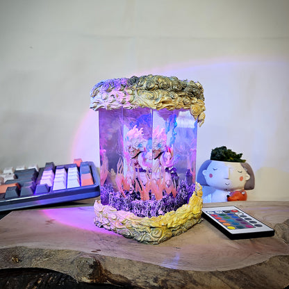 one piece epoxy resin lamp