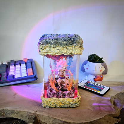 one piece epoxy resin lamp