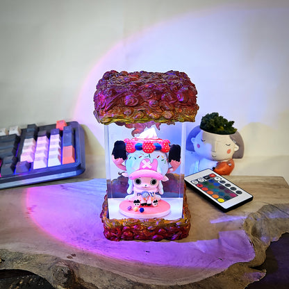 one piece epoxy resin lamp