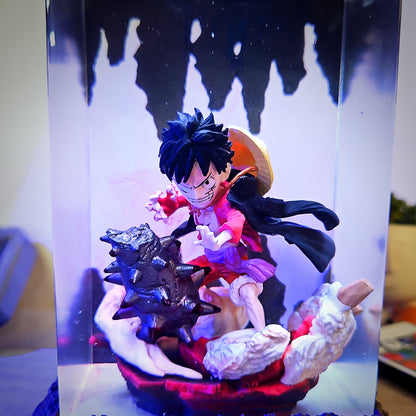 one piece epoxy resin lamp