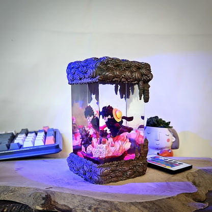 one piece epoxy resin lamp