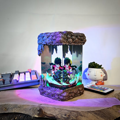 one piece epoxy resin lamp